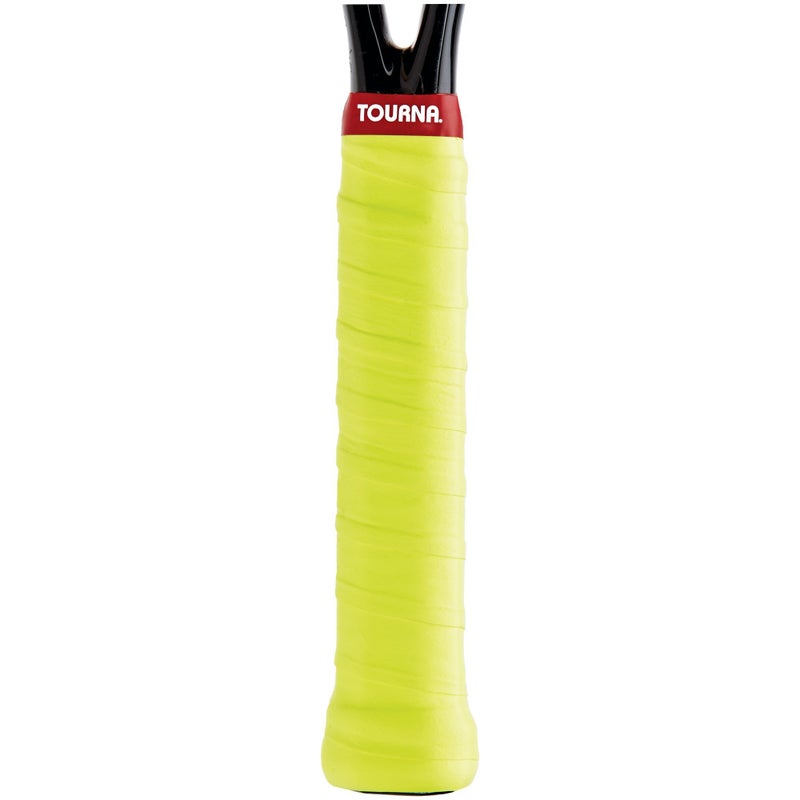 Tourna Soft Tac Overgrip Wrap, Neon Yellow - Image 2